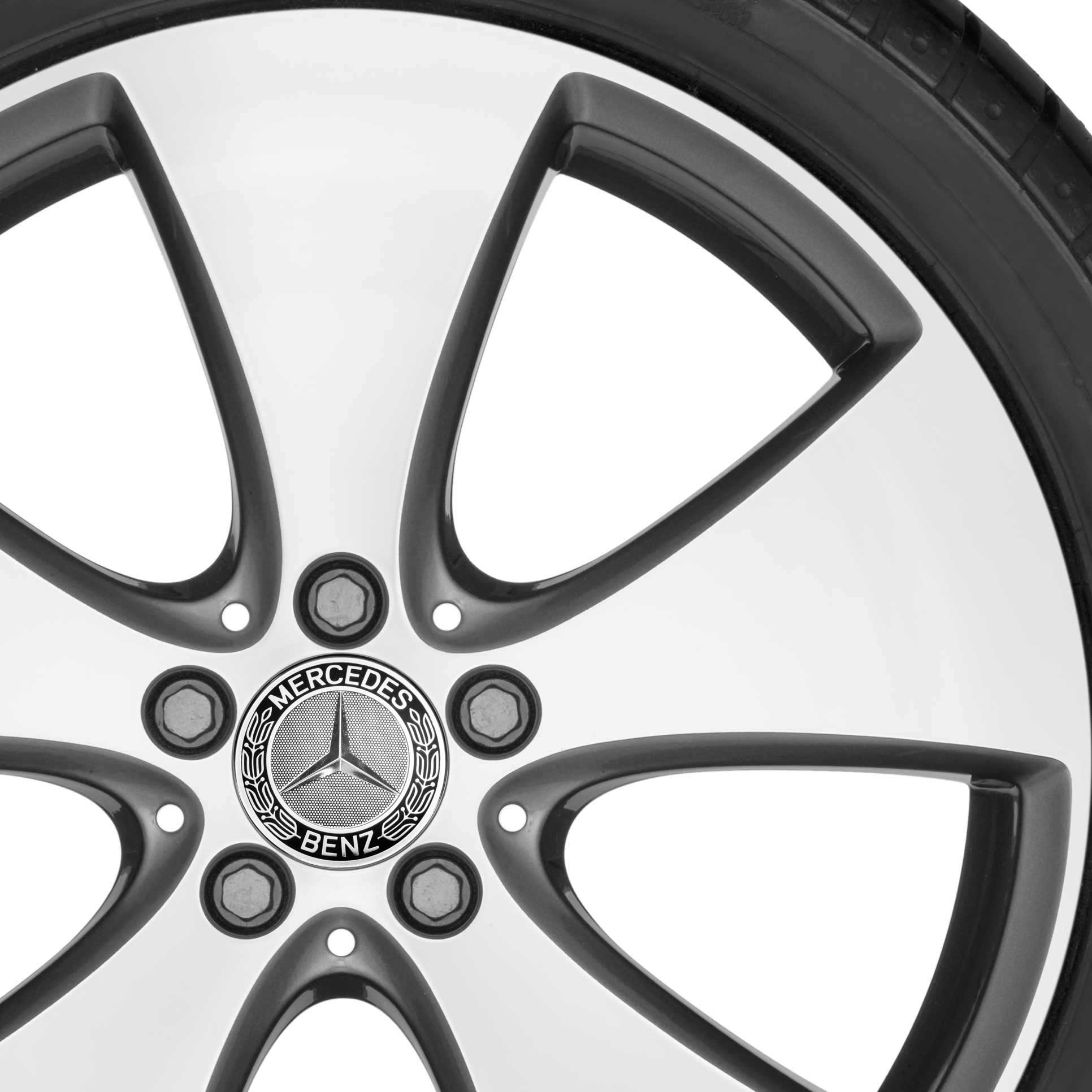 Mercedes 5 Spoke [213-19] Tremolite Metallic with High Sheen Alloy Wheel Product Image #2