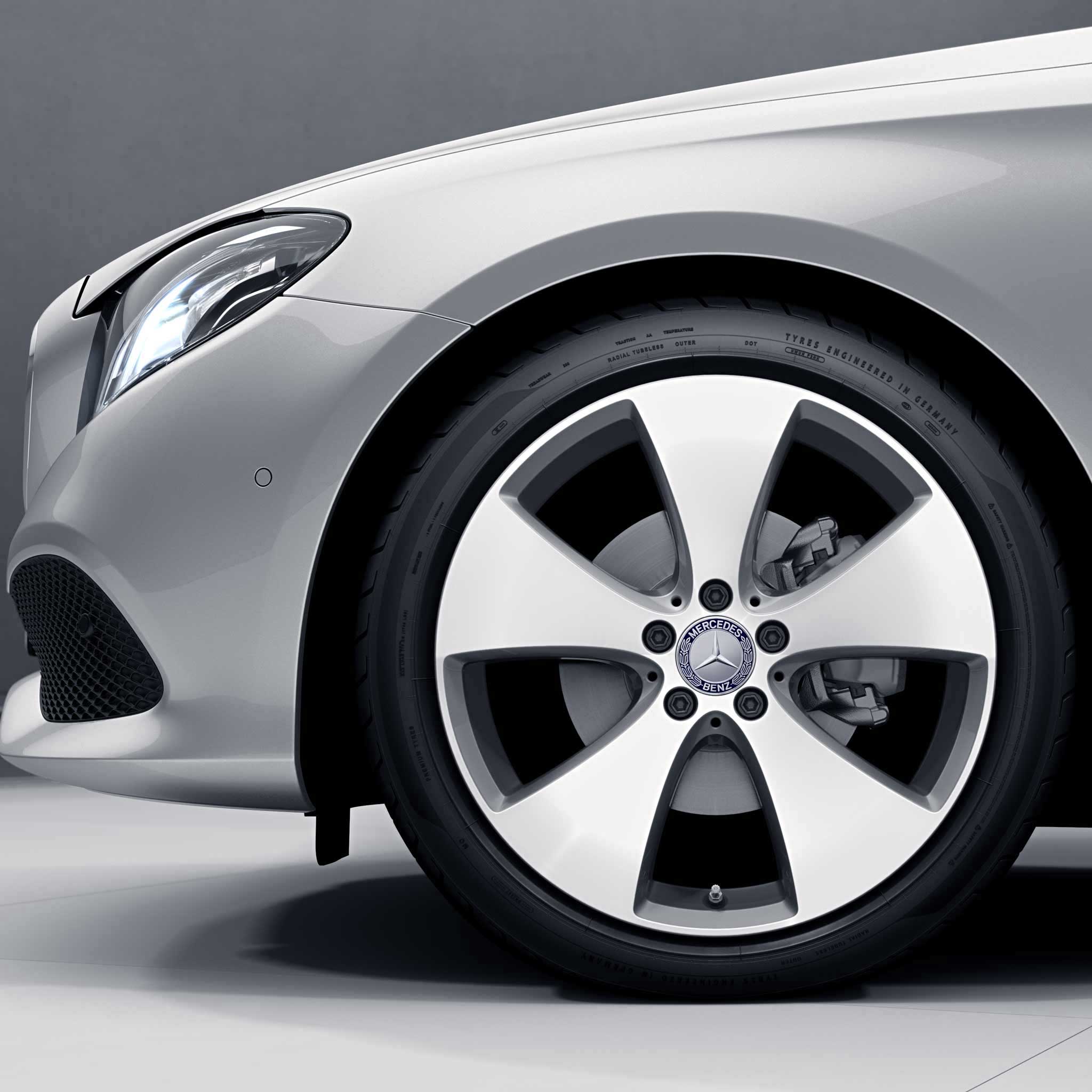 Mercedes 5 Spoke [213-19] Tremolite Metallic with High Sheen Alloy Wheel Product Image #3