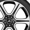 Mercedes 6 Spoke [213-19] Gloss Black with High Sheen Wheel Img 2