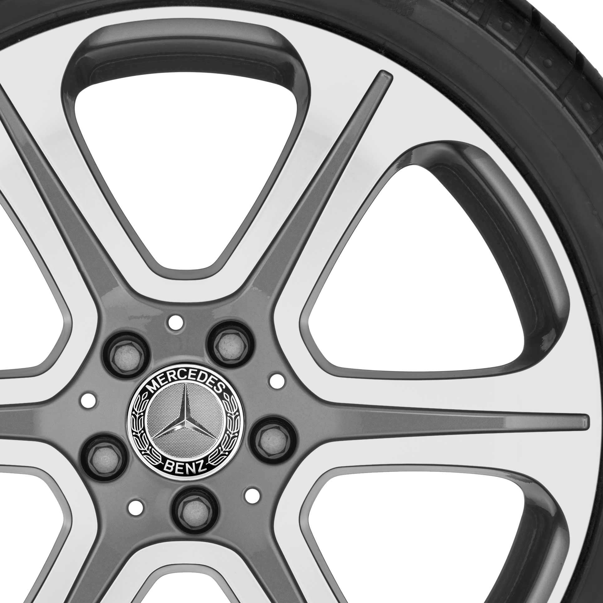 Mercedes 6 Spoke [213-19] Tremolite Metallic with High Sheen Alloy Wheel Product Image #2