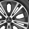 Mercedes 5 Twin Spoke [213-17] Gloss Black with High Sheen Wheel Img 2