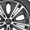 Mercedes 5 Double Spoke [213-18] Gloss Back with High Sheen Wheel Img 2