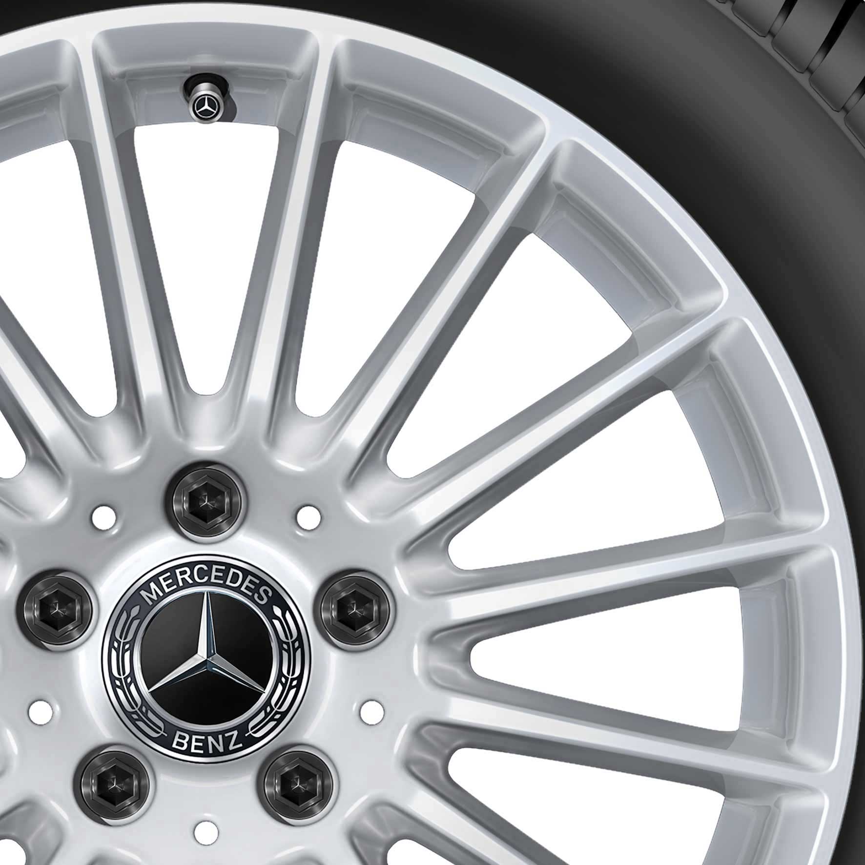 Mercedes 5 Double Spoke [213-17] Tremolite Metallic with High Sheen Alloy Wheel Product Image #2
