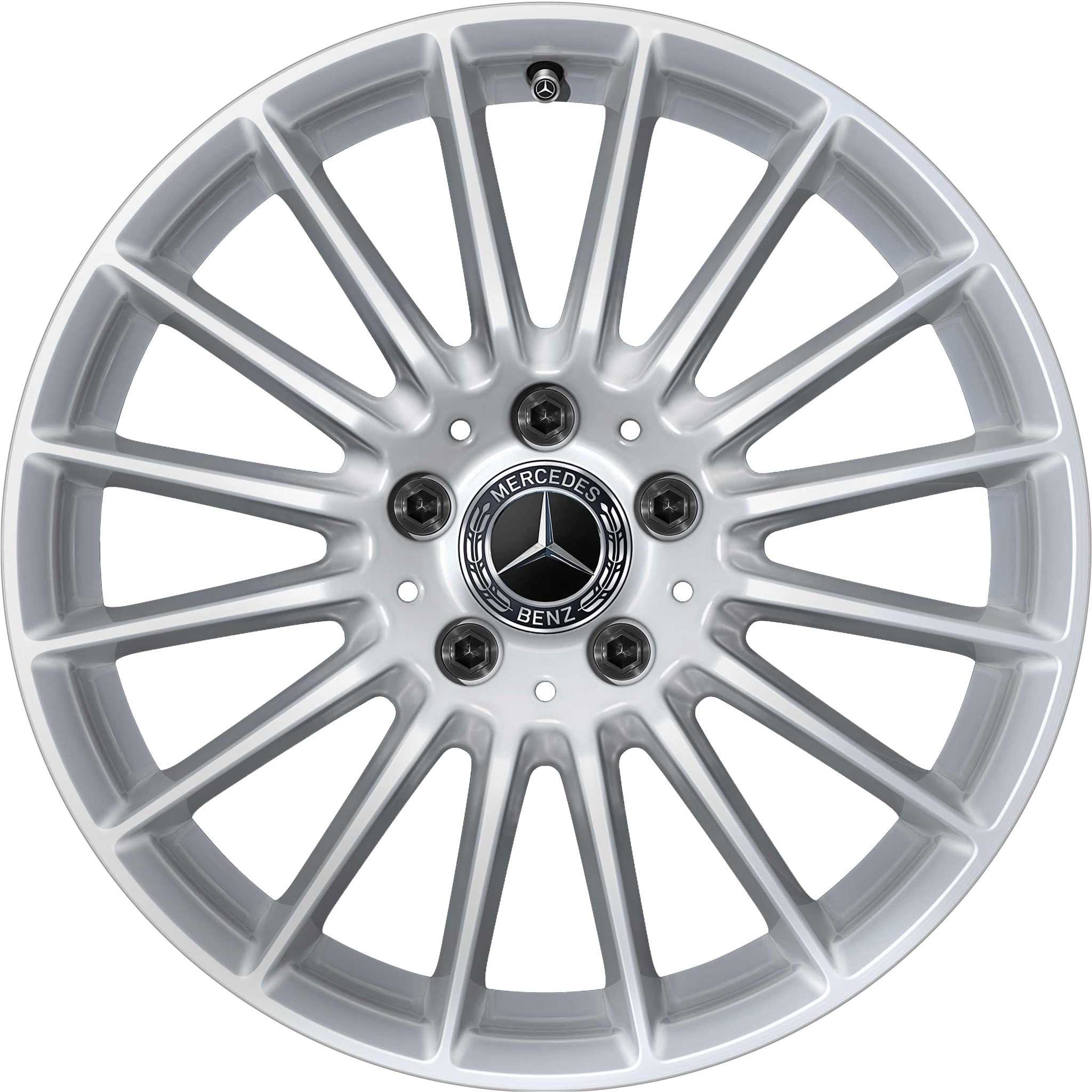Mercedes 5 Double Spoke [213-17] Tremolite Metallic with High Sheen Alloy Wheel Product Image #1
