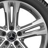 Mercedes 5 Double Spoke [213-18] Tremolite Metallic with High Sheen Wheel Img 2
