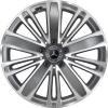Mercedes 10 Double Spoke [213-18] Tremolite Metallic with High Sheen Wheel Img 1
