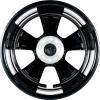 Mercedes 5 Spoke [214-18] Gloss Back with High Sheen Wheel Img 3