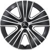 Mercedes 5 Triple Spoke [214-18] Gloss Back with High Sheen Wheel Img 1