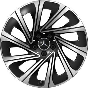 19" Mercedes Multispoke [214-19] Gloss Back with High Sheen alloy wheel