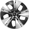 Mercedes 5 Spoke [214-19] Gloss Back with High Sheen Wheel Img 1