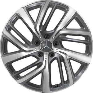 19" Mercedes 5 Y Spoke [214-19] Tremolite Metallic with High Sheen alloy wheel