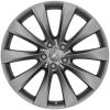 Mercedes 10 Spoke [217-20] Matt Himalaya Grey Wheel Img 1