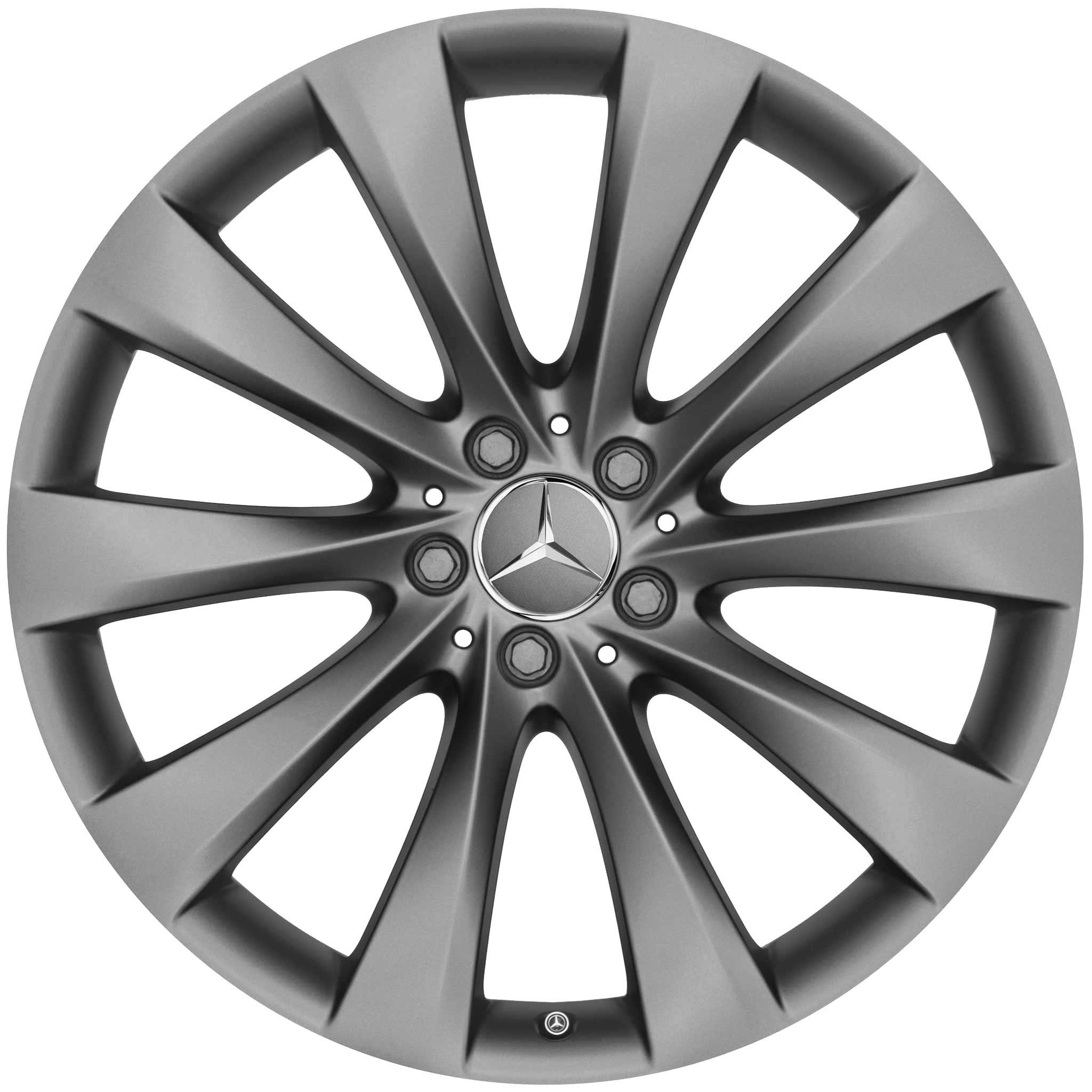 Mercedes 10 Spoke [217-20] Matt Himalaya Grey Alloy Wheel Product Image #1