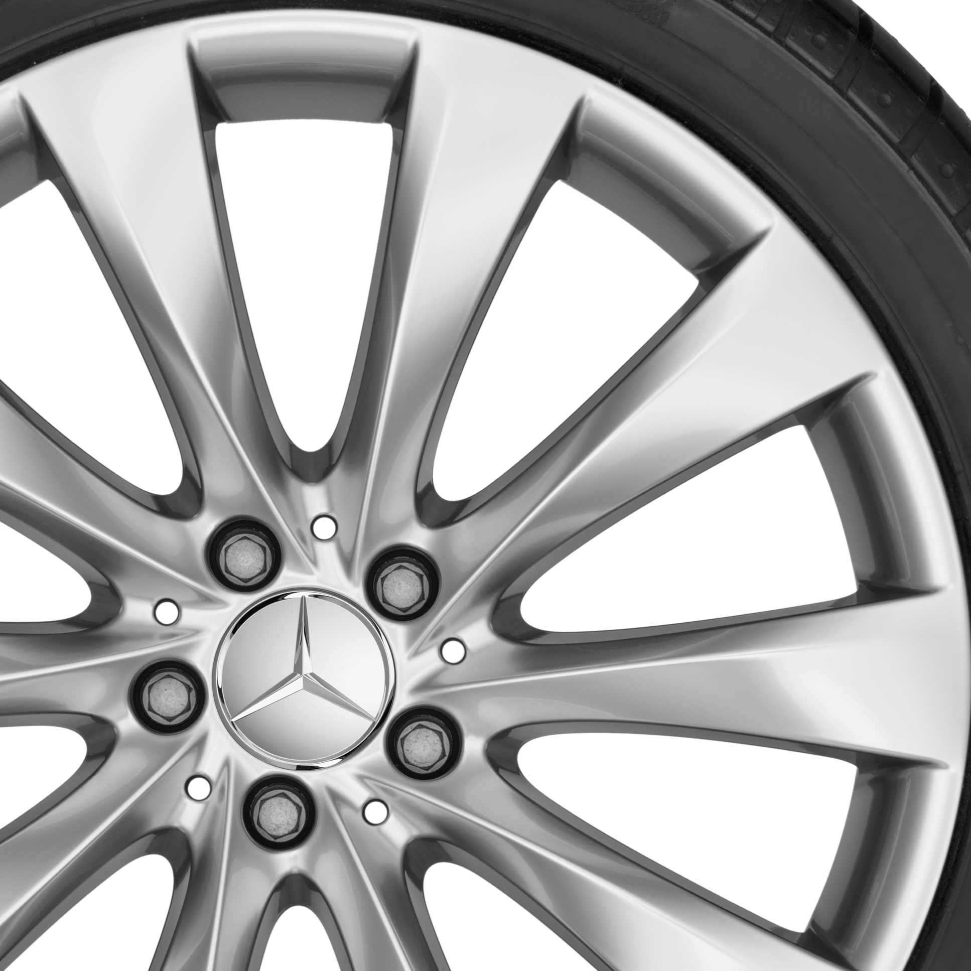 Mercedes 10 Spoke [217-20] Matt Himalaya Grey Alloy Wheel Product Image #2