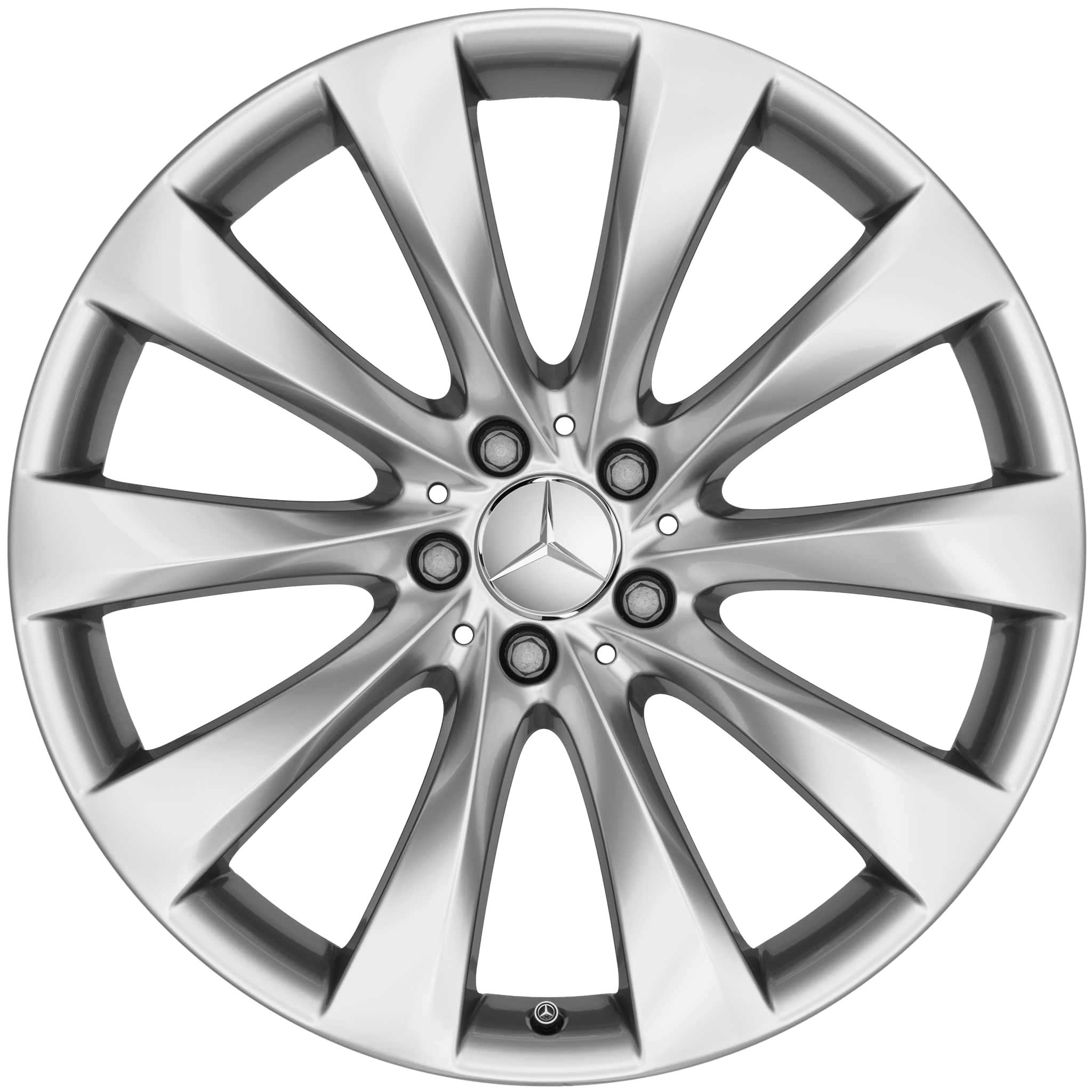 Mercedes 10 Spoke [217-20] Matt Himalaya Grey Alloy Wheel Product Image #1