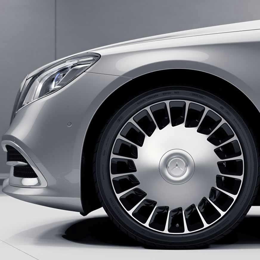 Mercedes Multispoke [217-20] Gloss Black with High Sheen (Forged) Alloy Wheel Product Image #3
