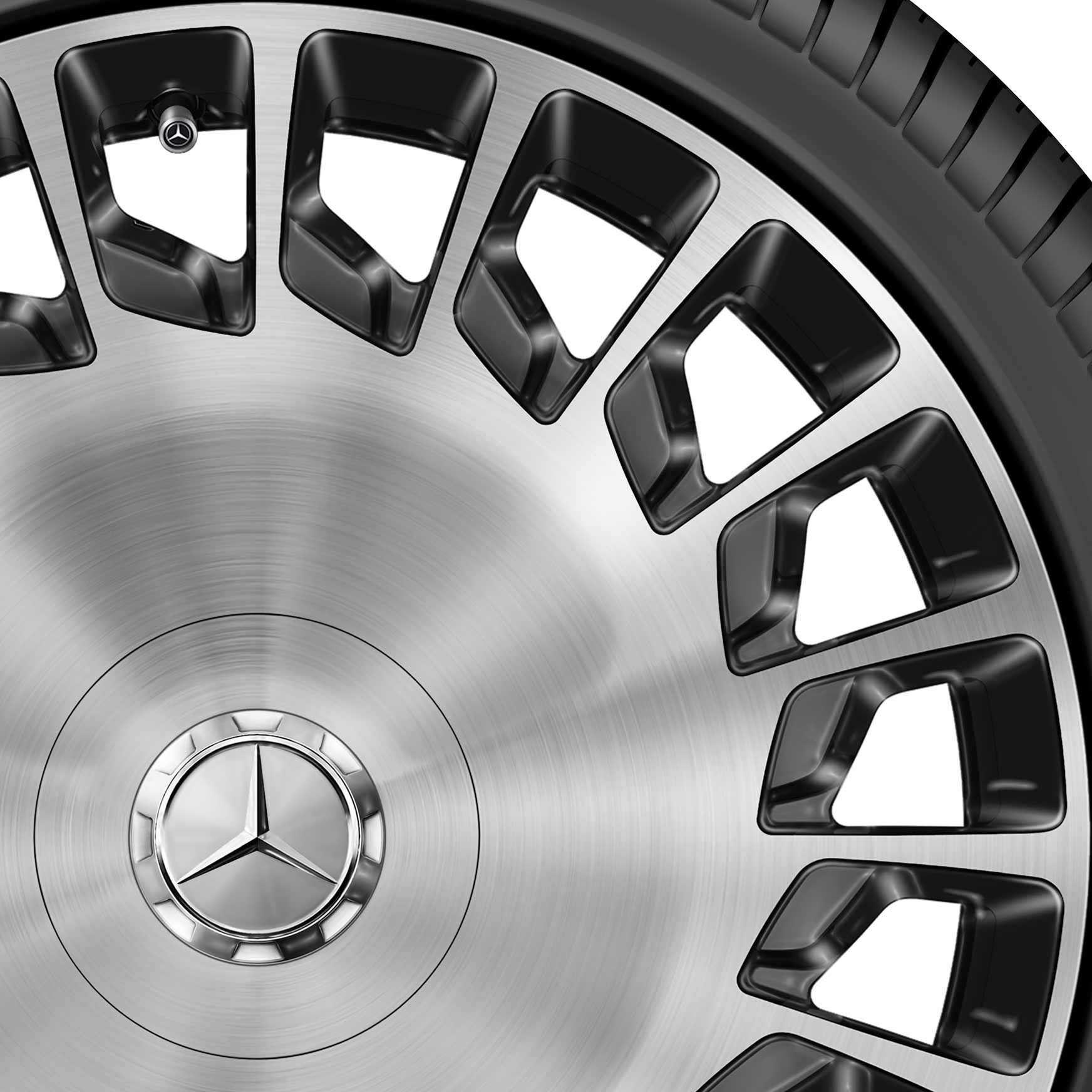 Mercedes Multispoke [217-20] Gloss Black with High Sheen (Forged) Alloy Wheel Product Image #2