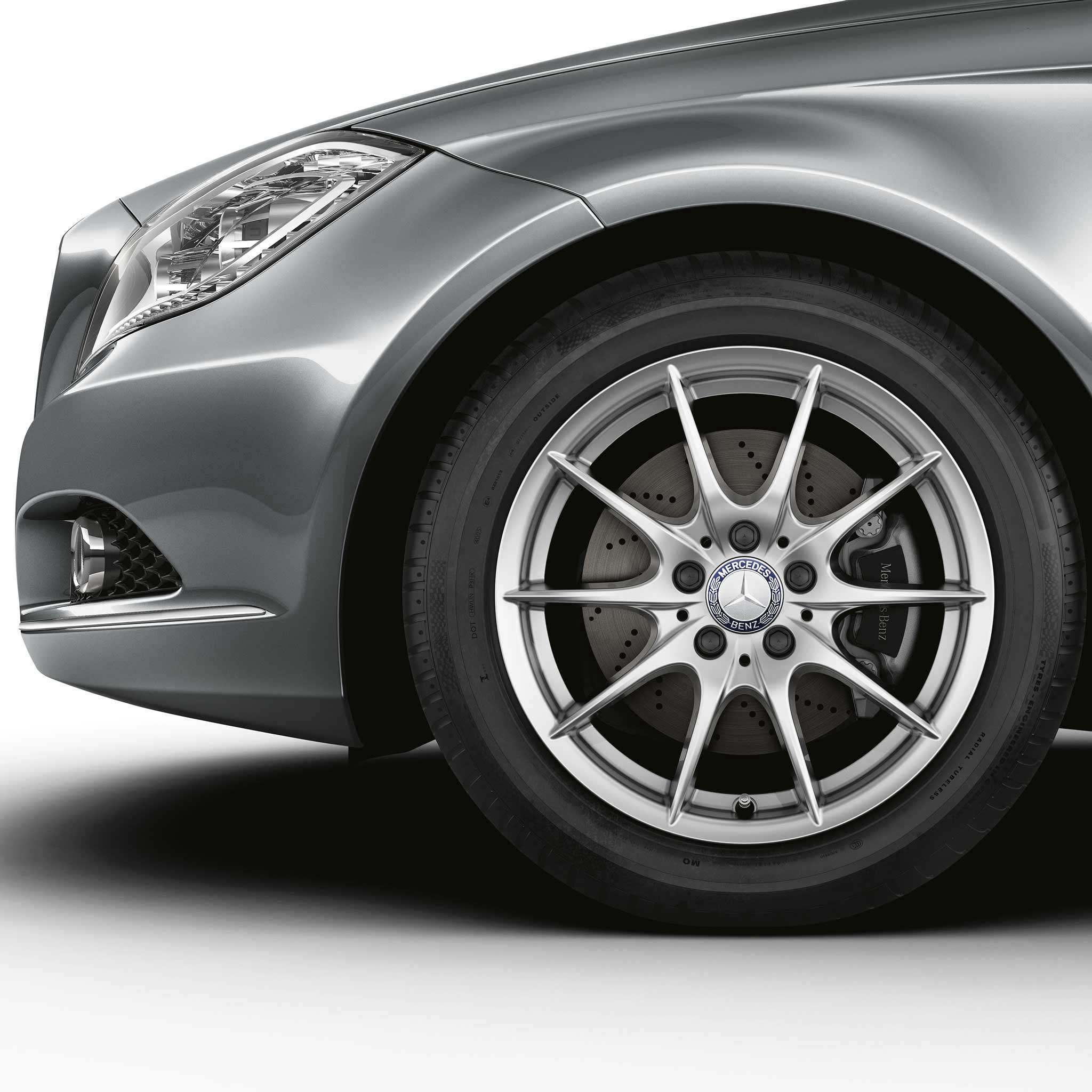 Mercedes 10 Spoke [218-17] Titanium Silver Alloy Wheel Product Image #2