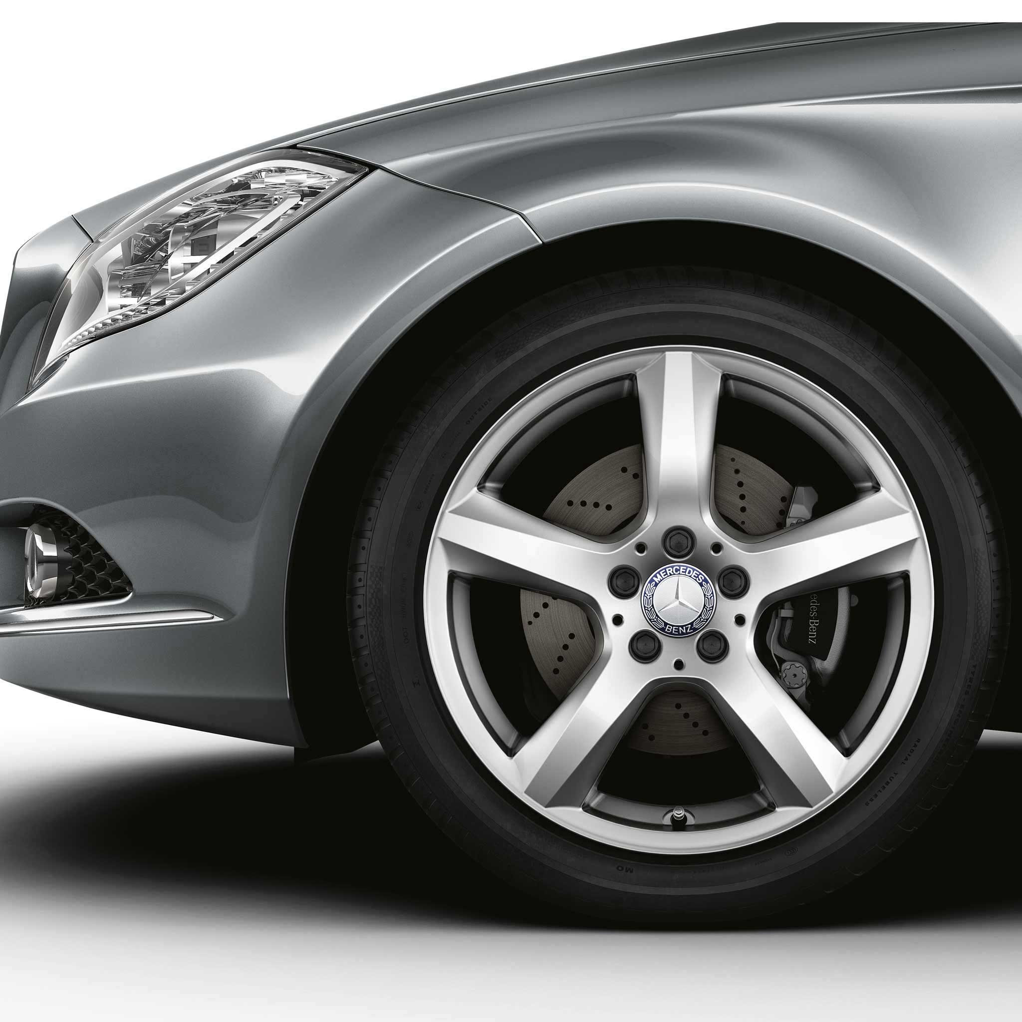 Mercedes 5 Spoke [218-18] Himalaya Grey Alloy Wheel Product Image #2