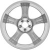 Mercedes 5 Spoke [218-19] Titanium Silver Wheel Img 2