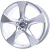 Mercedes 5 Spoke [218-19] Titanium Silver Wheel Img 4