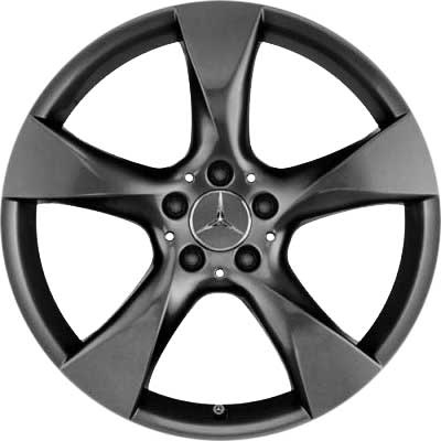 Mercedes 5 Spoke [218-19] Himalaya Grey Alloy Wheel Product Image #1