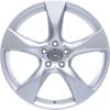 Mercedes 5 Spoke [218-19] Titanium Silver Wheel Img 1