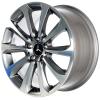Mercedes 10 Spoke [218-18] Himalaya Grey with High Sheen Wheel Img 2