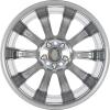 Mercedes 10 Spoke [218-18] Himalaya Grey with High Sheen Wheel Img 3