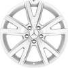 Mercedes 5 Twin Spoke [218-18] Titanium Silver Wheel Img 1