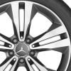 Mercedes 5 Twin Spoke [218-18] Himalaya Grey with High Sheen Wheel Img 2