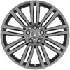 Mercedes Multispoke [218-19] Himalaya Grey Wheel Img 1