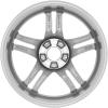 Mercedes 5 Twin Spoke [218-18] Himalaya Grey with High Sheen Wheel Img 3