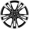 Mercedes 5 Twin Spoke [218-19] Gloss Black with High Sheen Wheel Img 1