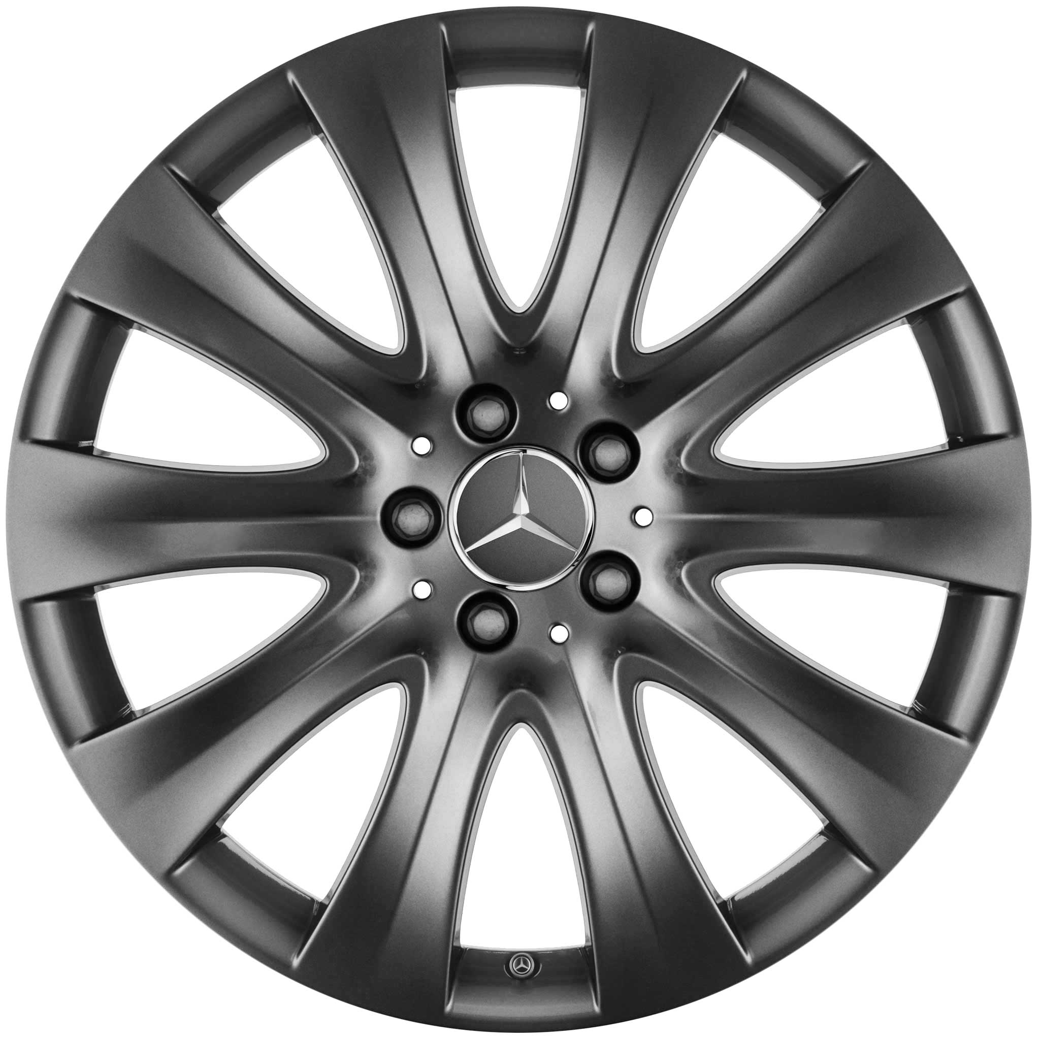 Mercedes 10 Spoke [218-19] Himalaya Grey Alloy Wheel Product Image #1