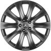 Mercedes 10 Spoke [218-19] Himalaya Grey Wheel Img 1