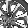 Mercedes 9 Spoke [222-17] Tremolite Metallic with High Sheen Wheel Img 2