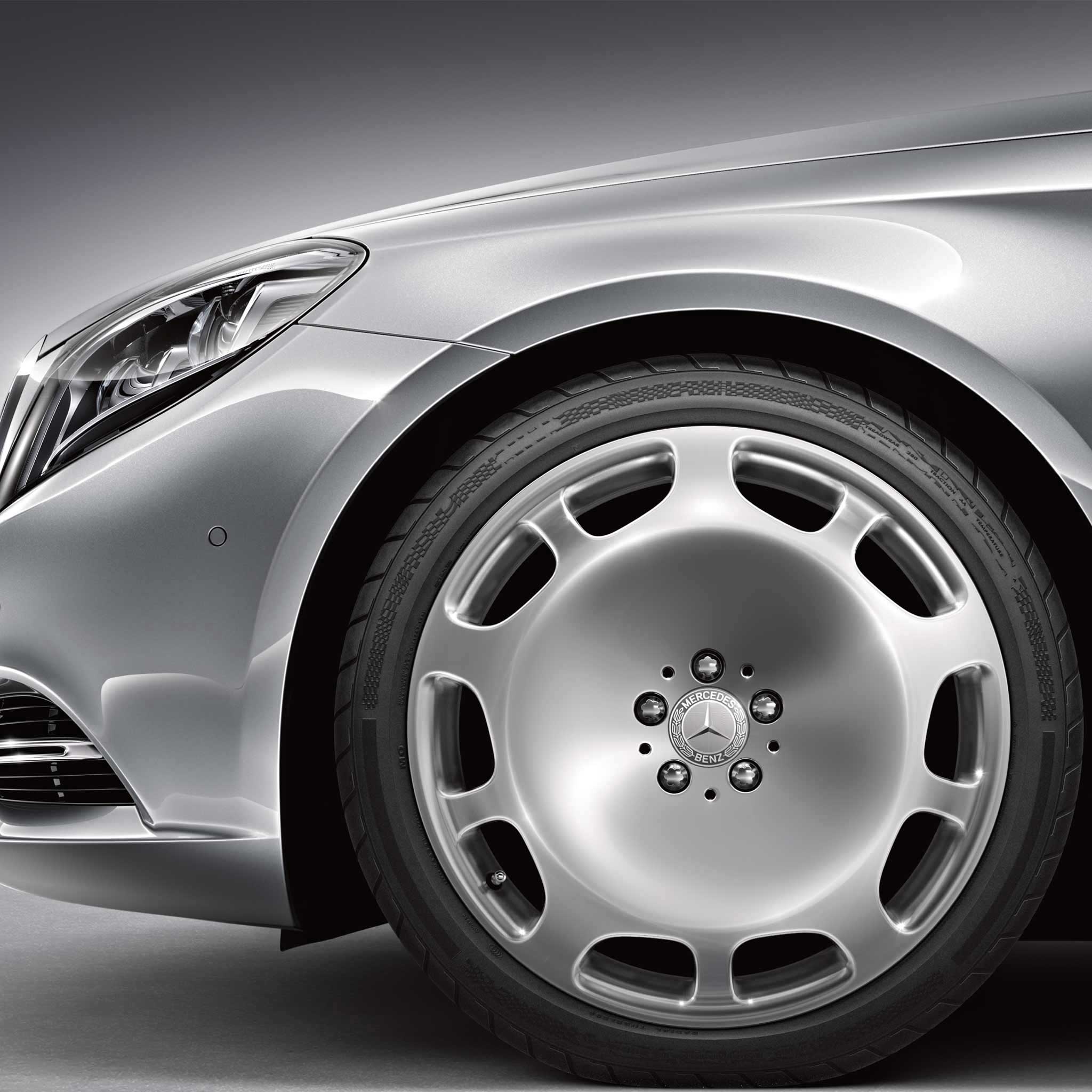 Mercedes 10 Hole [222-20] Clear Lacquer with High Sheen (Forged) Alloy Wheel Product Image #3