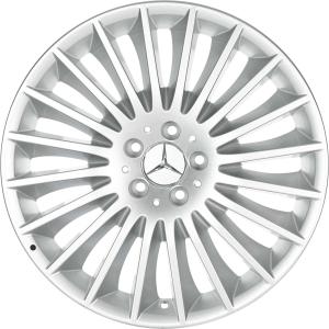 Mercedes Multispoke [222-19] Vanadium Silver Alloy Wheel for Mercedes S-Class A217 - Sizes 19in