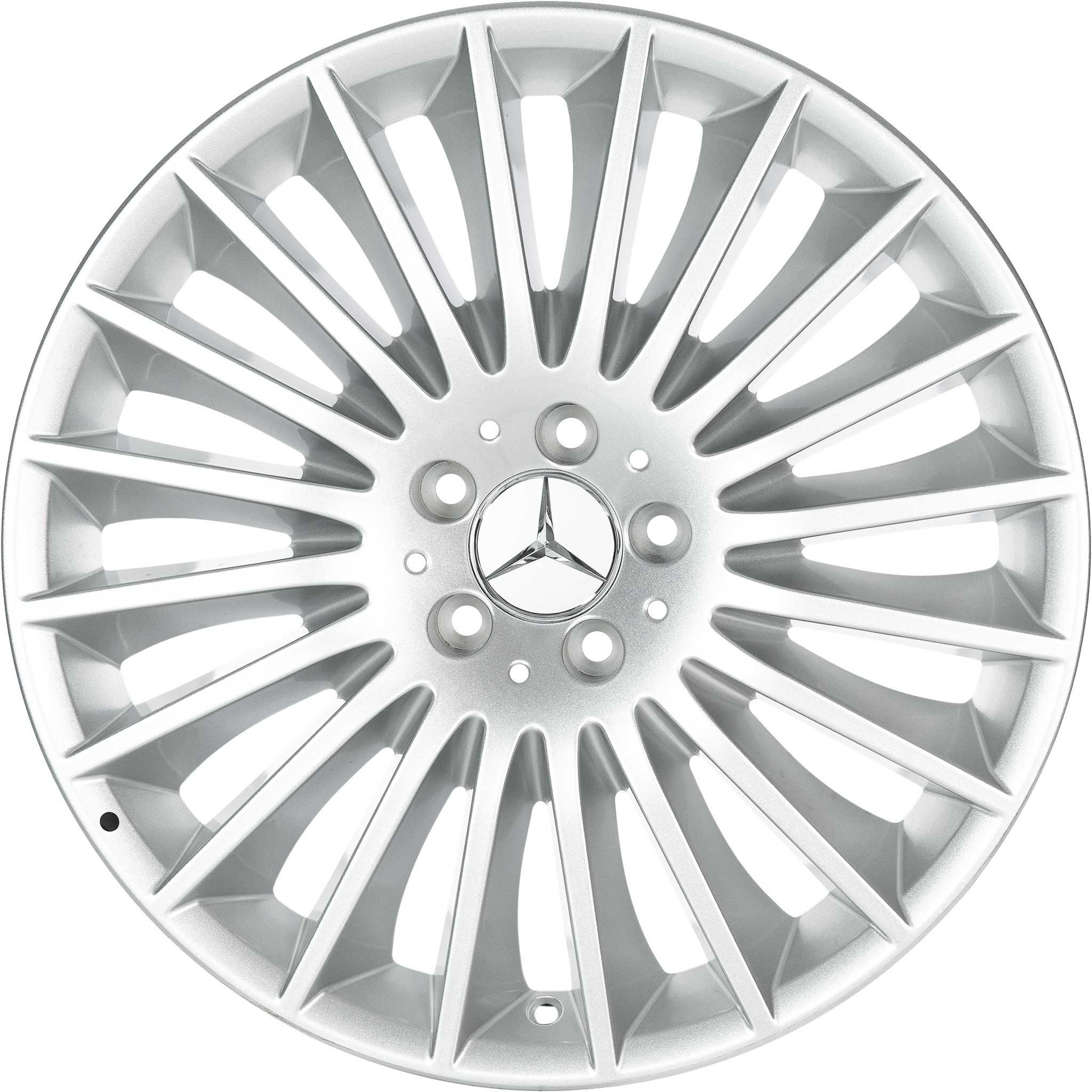 Mercedes Multispoke [222-19] Vanadium Silver Alloy Wheel Product Image #1