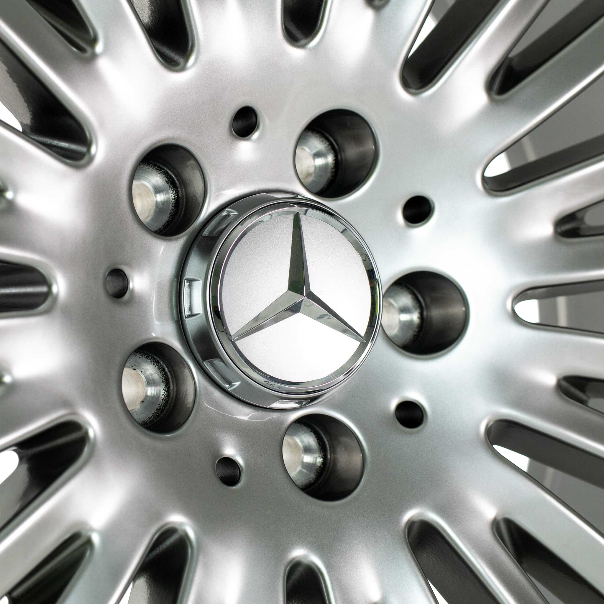 Mercedes Multispoke [222-20] Thulium Silver Alloy Wheel Product Image #4