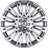Mercedes Multispoke [222-20] Thulium Silver Wheel Img 1