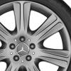 Mercedes 7 Spoke [222-19] Himalaya Grey Wheel Img 2