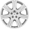 Mercedes 7 Spoke [222-19] Vanadium Silver Wheel Img 1