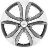 Mercedes 5 Spoke [222-19] Tremolite Metallic with High Sheen Wheel Img 1