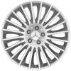 Mercedes Multispoke [222-19] Vanadium Silver Wheel Img 1