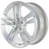 Mercedes 5 Twin Spoke [222-18] Vanadium Silver Wheel Img 2