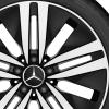 Mercedes 5 Twin Spoke [222-18] Gloss Black with High Sheen Wheel Img 2