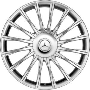 Mercedes Multispoke [222-20] Clear Lacquer with High Sheen (Forged) Alloy Wheel for Mercedes S-Class X222 - Sizes 20in