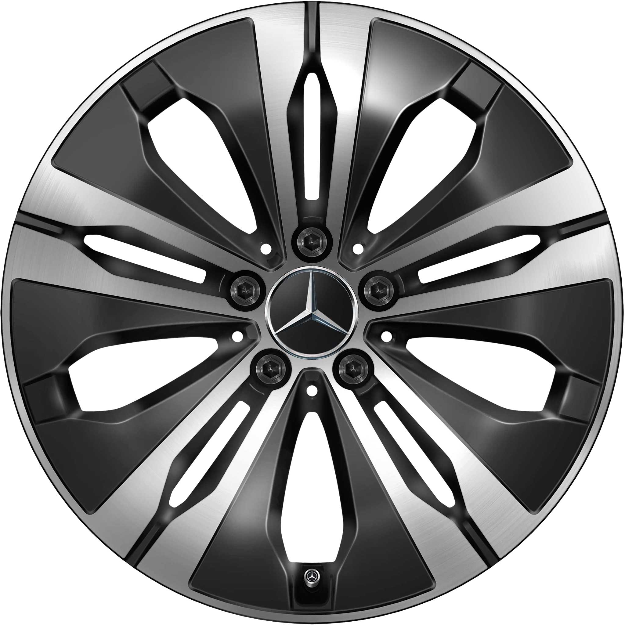 Mercedes 10 Hole [223-18] Gloss Back with High Sheen Alloy Wheel Product Image #1